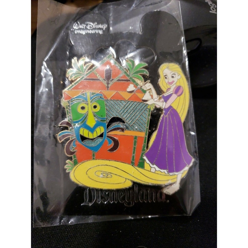 Disney Pin Rapunzel at‎ Disneyland Tangled Enchanted Tiki Room WDI LE 250 106653